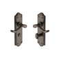 Buckingham Door Handle on Plate by M Marcus - Heritage Brass