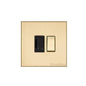 Winchester Range Satin Brass Switches & Sockets, W44 - Switched Spur (13 Amp) by Heritage Brass By M-Marcus