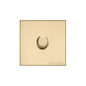 Winchester Range Satin Brass Switches & Sockets, W44 - 1G Multi Location Secondary Dimmer by Heritage Brass By M-Marcus