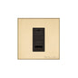 Winchester Range Satin Brass Switches & Sockets, W44 - 1 Gang RJ45 by Heritage Brass By M-Marcus