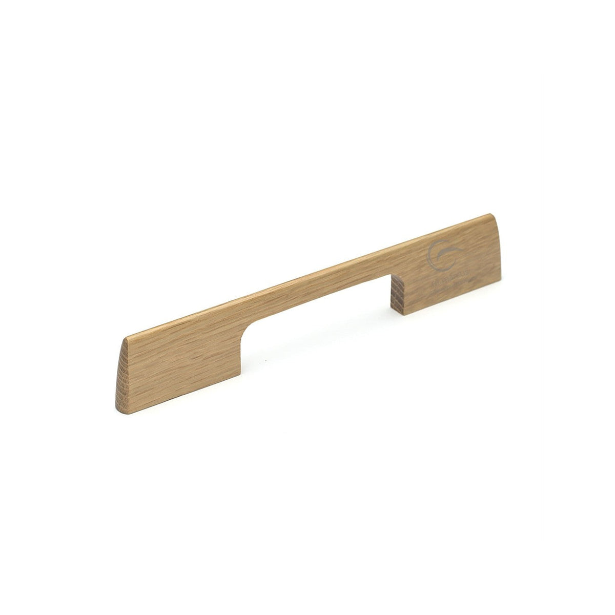 Wooden Cabinet Pull Handle Slim Metro by M Marcus - Heritage Brass