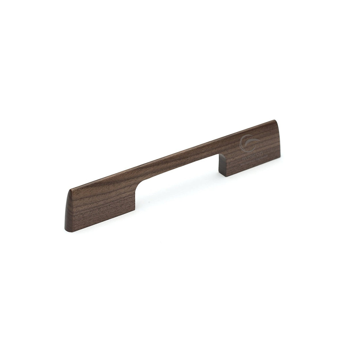 Wooden Cabinet Pull Handle Slim Metro by M Marcus - Heritage Brass