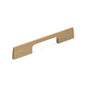 Wooden Cabinet Pull Handle Slim Metro by M Marcus - Heritage Brass