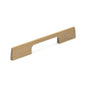 Wooden Cabinet Pull Handle Slim Metro by M Marcus - Heritage Brass