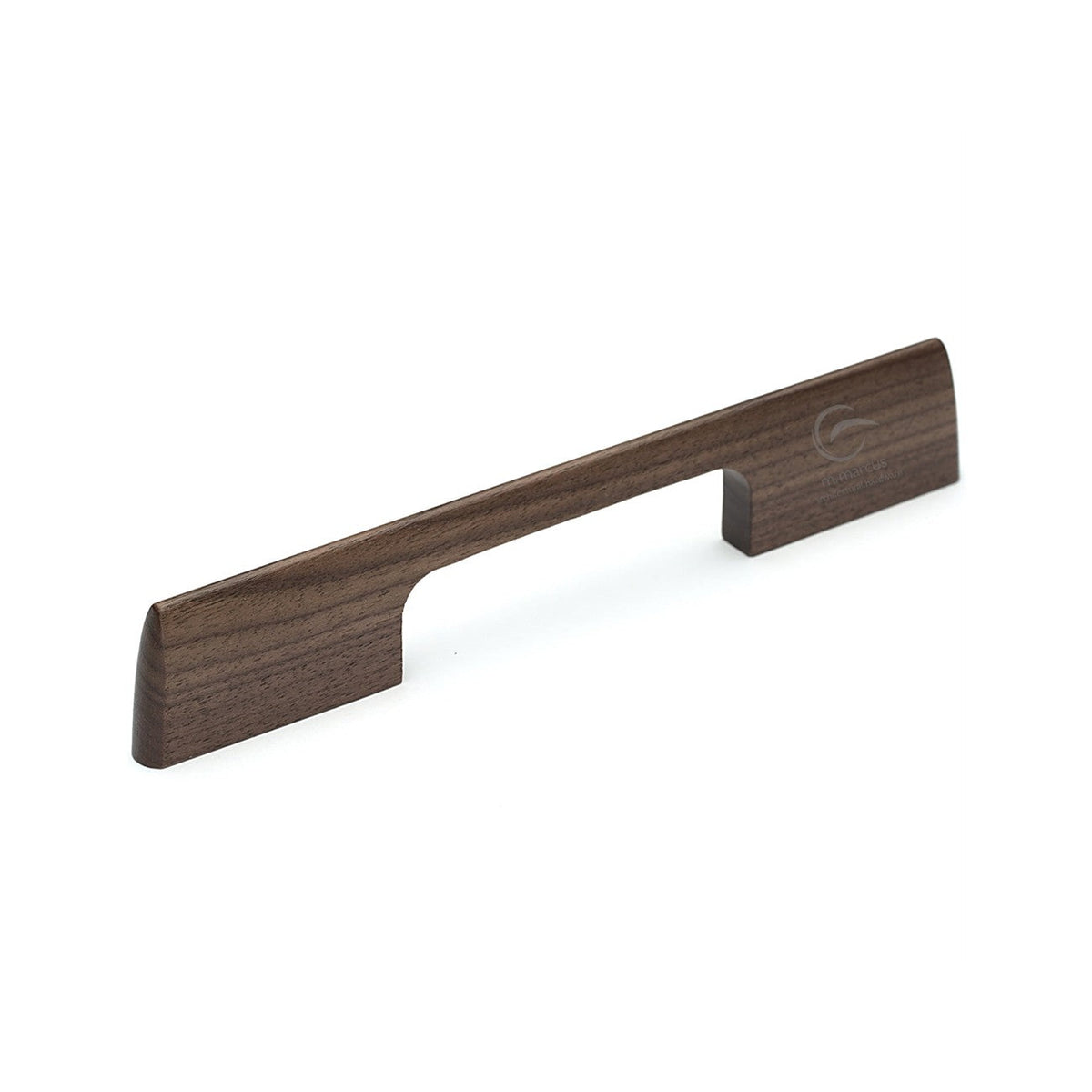 Wooden Cabinet Pull Handle Slim Metro by M Marcus - Heritage Brass