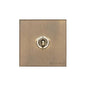 Winchester Range Antique Brass Switches & Sockets, W91 - 1 Gang Intermediate Toggle Switch by Heritage Brass By M-Marcus