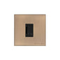 Winchester Range Antique Brass Switches & Sockets, W91 - Unswitched Spur (13 Amp) by Heritage Brass By M-Marcus