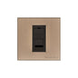 Winchester Range Antique Brass Switches & Sockets, W91 - 1 Gang RJ45 by Heritage Brass By M-Marcus