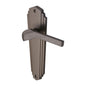 Waldorf Door Handle on Plate by M Marcus - Heritage Brass