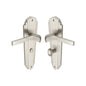 Waldorf Door Handle on Plate by M Marcus - Heritage Brass