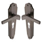 Waldorf Door Handle on Plate by M Marcus - Heritage Brass