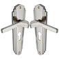 Waldorf Door Handle on Plate by M Marcus - Heritage Brass