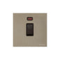 Windsor Range Aged Pewter Switches & Sockets, WAP - 20A Double Pole Switch with Neon by Heritage Brass By M-Marcus