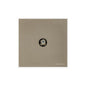 Windsor Range Aged Pewter Switches & Sockets, WAP - 1 Gang Satellite Socket by Heritage Brass By M-Marcus