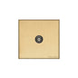 Windsor Range Satin Brass Switches & Sockets, WN44 - 1 Gang Isolated TV Coaxial Socket by Heritage Brass By M-Marcus