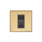 Windsor Range Satin Brass Switches & Sockets, WN44 - 1 Gang CAT6 by Heritage Brass By M-Marcus