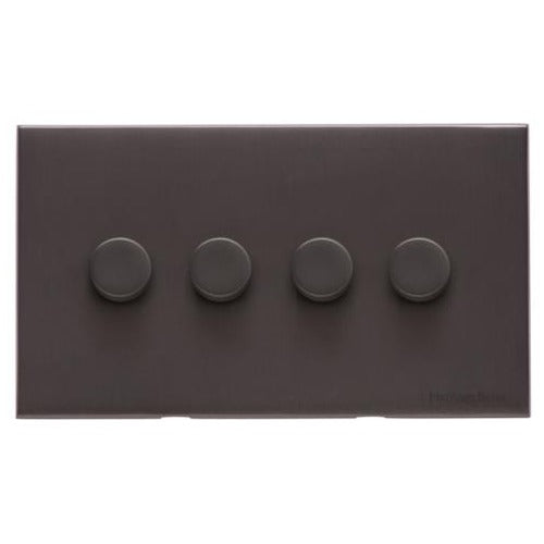 Windsor Range Matt Bronze Switches & Sockets, WN9 - 4G Multi Location Secondary Dimmer by Heritage Brass By M-Marcus