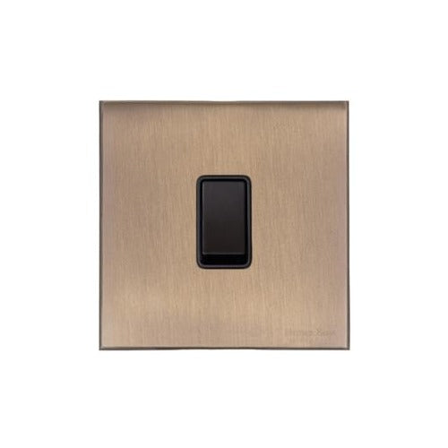 Windsor Range Antique Brass Switches & Sockets, WN91 - 20A Double Pole Switch by Heritage Brass By M-Marcus