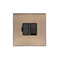 Windsor Range Antique Brass Switches & Sockets, WN91 - Switched Spur (13 Amp) by Heritage Brass By M-Marcus