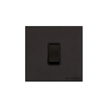 Windsor Range Jet Black (Project Finish) 20A Double Pole Switch