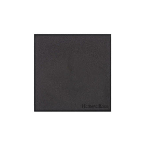 Windsor Range Jet Black (Project Finish) Single Blank Plate