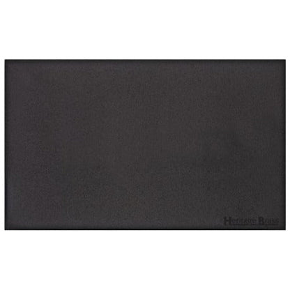 Windsor Range Jet Black (Project Finish) Double Blank Plate