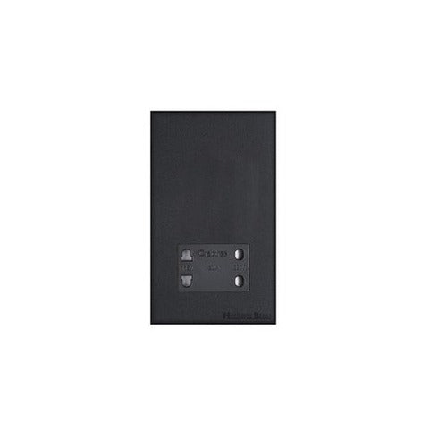 Windsor Range Jet Black (Project Finish) Shaver Socket Output Voltage 110/240V