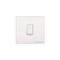 Windsor Range Matt White Switches & Sockets, WNW - 1 Gang Rocker Switch by Heritage Brass By M-Marcus