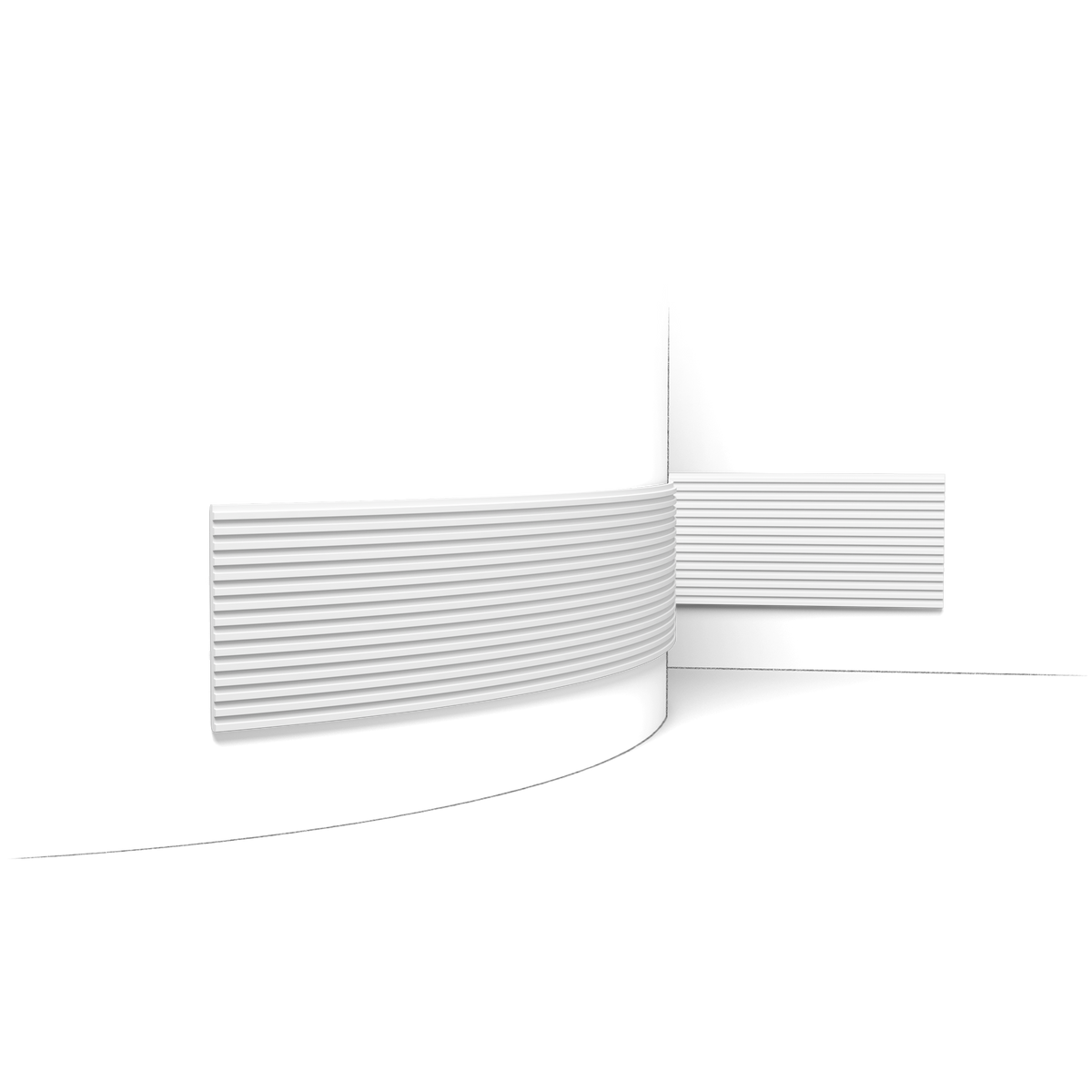WX205F TRACK Orac 3D Wall Panel by Orac Decor