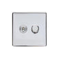 Vintage Range Polished Chrome Switches & Sockets, X02 - 2G Mixed Toggle Dimmer Switch 1xToggle 1xTED by Heritage Brass By M-Marcus