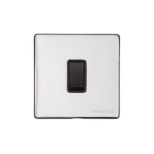 Vintage Range Polished Chrome Switches & Sockets, X02 - 20A Double Pole Switch by Heritage Brass By M-Marcus