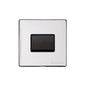 Vintage Range Polished Chrome Switches & Sockets, X02 - 6A Triple Pole Fan Isolator Switch by Heritage Brass By M-Marcus