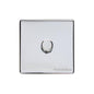 Vintage Range Polished Chrome Switches & Sockets, X02 - 1 Gang TED Dimmer (Compatible with LED Lamps) by Heritage Brass By M-Marcus
