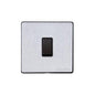 Vintage Range Satin Chrome Switches & Sockets, X03 - 20A Double Pole Switch by Heritage Brass By M-Marcus