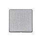 Vintage Range Satin Chrome Switches & Sockets, X03 - Single Blank Plate by Heritage Brass By M-Marcus