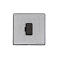 Vintage Range Satin Chrome Switches & Sockets, X03 - Unswitched Spur (13 Amp) by Heritage Brass By M-Marcus