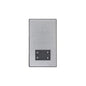 Vintage Range Satin Chrome Switches & Sockets, X03 - Shaver Socket Output Voltage 110/240V by Heritage Brass By M-Marcus