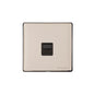 Vintage Range Satin Nickel Switches & Sockets, X05 - 1 Gang Secondary Line Socket by Heritage Brass By M-Marcus