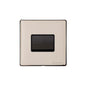 Vintage Range Satin Nickel Switches & Sockets, X05 - 6A Triple Pole Fan Isolator Switch by Heritage Brass By M-Marcus