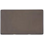Vintage Range Matt Bronze Switches & Sockets, X09 - Double Blank Plate by Heritage Brass By M-Marcus