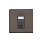Vintage Range Matt Bronze Switches & Sockets, X09 - 1 Gang CAT6 by Heritage Brass By M-Marcus