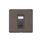 Vintage Range Matt Bronze Switches & Sockets, X09 - 1 Gang RJ11 by Heritage Brass By M-Marcus