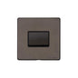 Stylist Bronze Flat Plate Range Switches & Sockets, L09 - 6A Triple Pole Fan Isolator Switch by Heritage Brass By M-Marcus