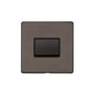 Vintage Range Matt Bronze Switches & Sockets, X09 - 6A Triple Pole Fan Isolator Switch by Heritage Brass By M-Marcus