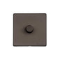 Vintage Range Matt Bronze Switches & Sockets, X09 - 1 Gang Dimmer 400 watts (Compatible with halogen/ incandescent bulbs) by Heritage Brass By M-Marcus