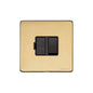 Vintage Range Satin Brass Switches & Sockets, X44 - Switched Spur (13 Amp) by Heritage Brass By M-Marcus
