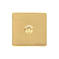 Vintage Range Satin Brass Switches & Sockets, X44 - 1 Gang Intermediate Toggle Switch by Heritage Brass By M-Marcus