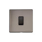 Vintage Range Satin Black Nickel Switches & Sockets, X66 - 20A Double Pole Switch by Heritage Brass By M-Marcus