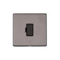Vintage Range Satin Black Nickel Switches & Sockets, X66 - Unswitched Spur (13 Amp) by Heritage Brass By M-Marcus