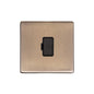 Vintage Range Antique Brass Switches & Sockets, X91 - Unswitched Spur (13 Amp) by Heritage Brass By M-Marcus